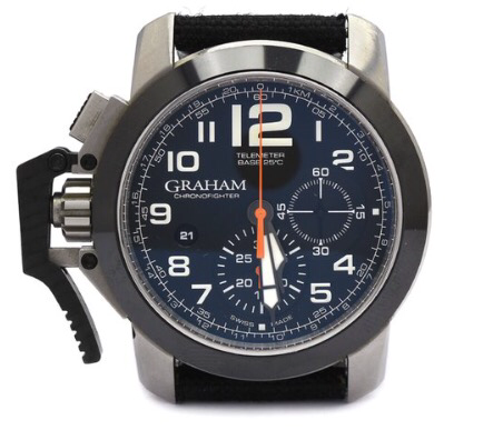 Orologio Graham Uomo Chronofighter in Acciaio 2CCACB03AT12S - 2CCACB03AT12S